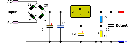 1A_1.5v_to_35v_dc_regulated_power_supply_circuit_diagram