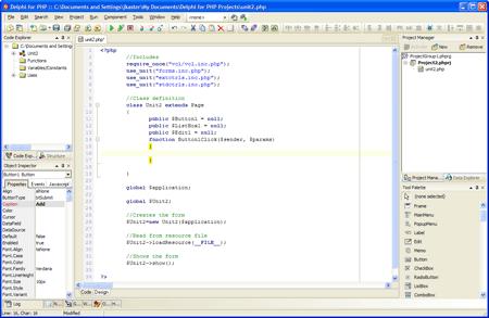 Delphi 2007 for PHP