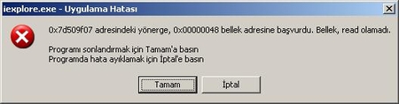 Internet Explorer’da <DIV> açığı