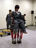 The human on-board type two pair walking robot "WL-16IV"
