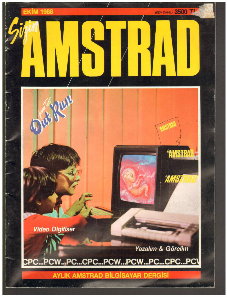 E-Dergi: Sizin Amstrad