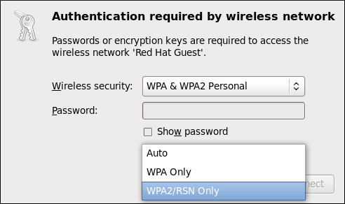 Authenticating to a wireless access point