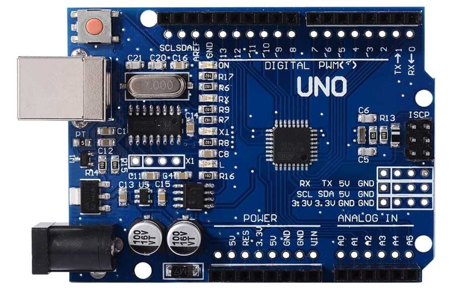 Arduino UNO SMD CH340 Devre Şeması