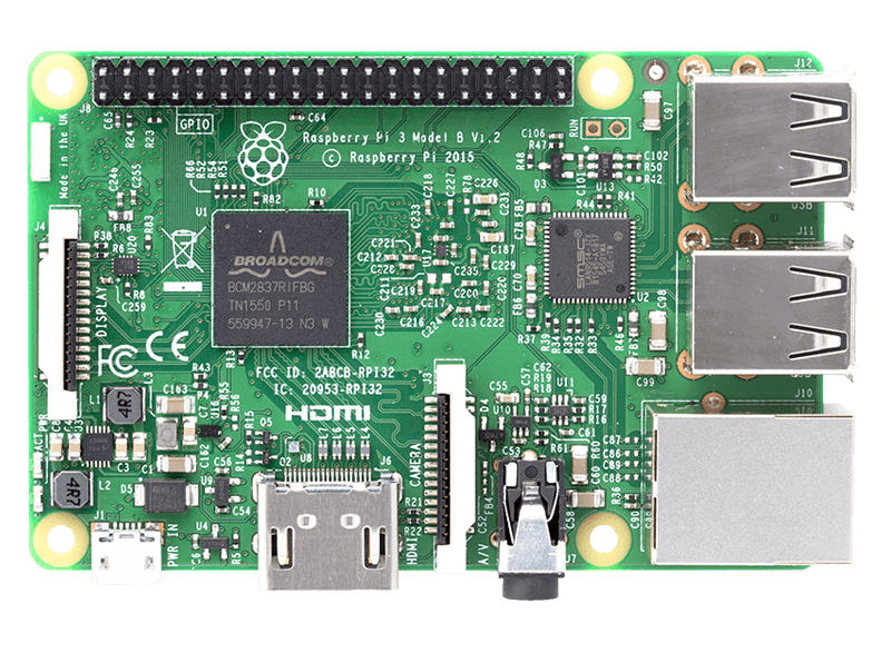 Raspberry Pi 3 Bottom Layer (16174px X 10884px)