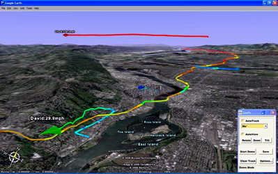 GPS alıcısı ve Google Earth ile canlı konum izleme